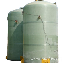 Heat resistant hydrochloric acid /nitric acid frp tank